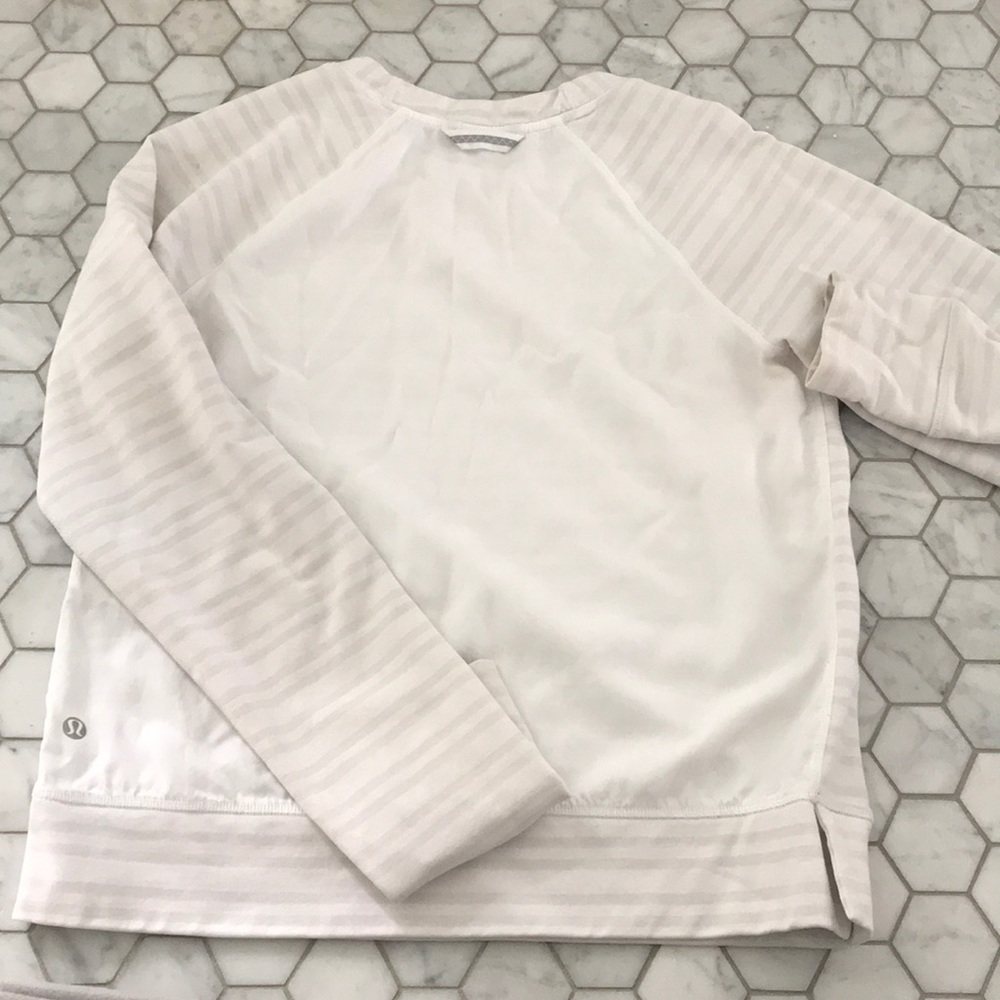 What vented back sweatshirt